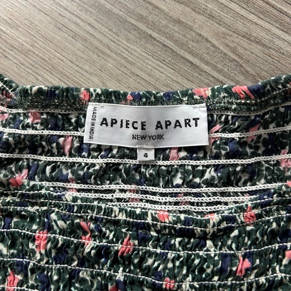 Apiece Apart Olivia Smocked Mini Dress - Picture 8 of 10